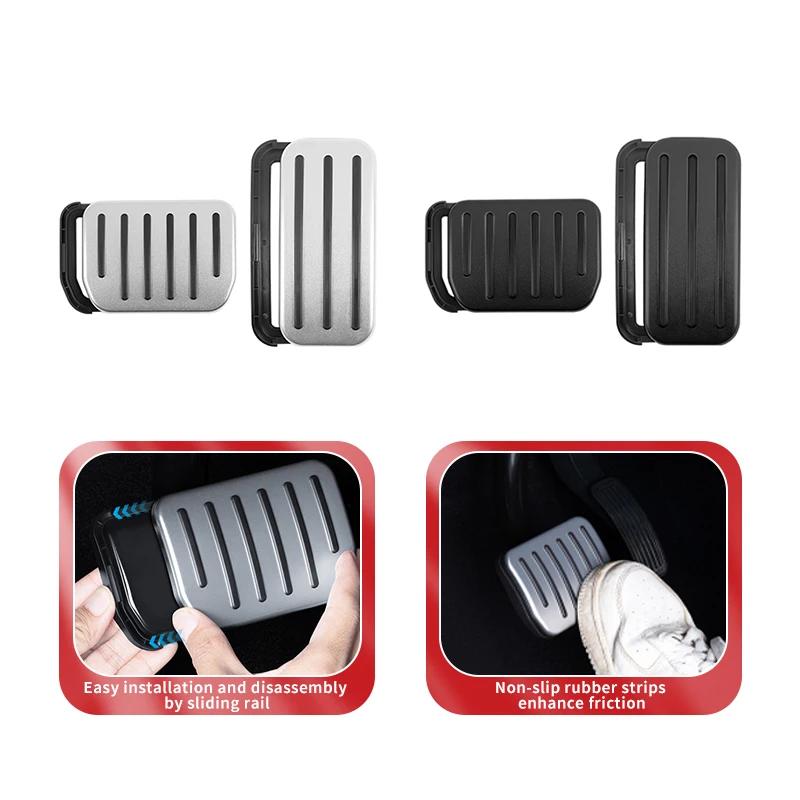For Tesla Model Y Juniper 2025-2020 Launch Model 3 2017-2024 Highland Accelerator Gas Fuel Brake Pedal Anti Slip Foot Rest Cover