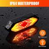 Rear Lamp Smart Bike Wireless Remote Turn Signal Lights Bicycle Led Taillight Easily Installation Personal Bicycle Parts