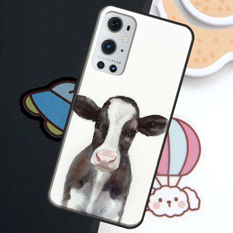 Cute Cartoon Cow For Realme 15 10 11 12 13 14 Pro Plus C65 C71 C75 C55 C63 C61 C53 C67 C35 GT6 GT7 Pro Case