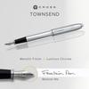 Cross Fountain Pen M Medium Point Townsend 536M Chrome Genuine Imported Product
