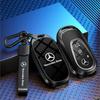YWP4  Car Key Case Cover Shell For Mercedes Benz C E S Class GLC W206 W223 W214 E300 C260 C300 S450 S500 S400 Key Protection Accessory
