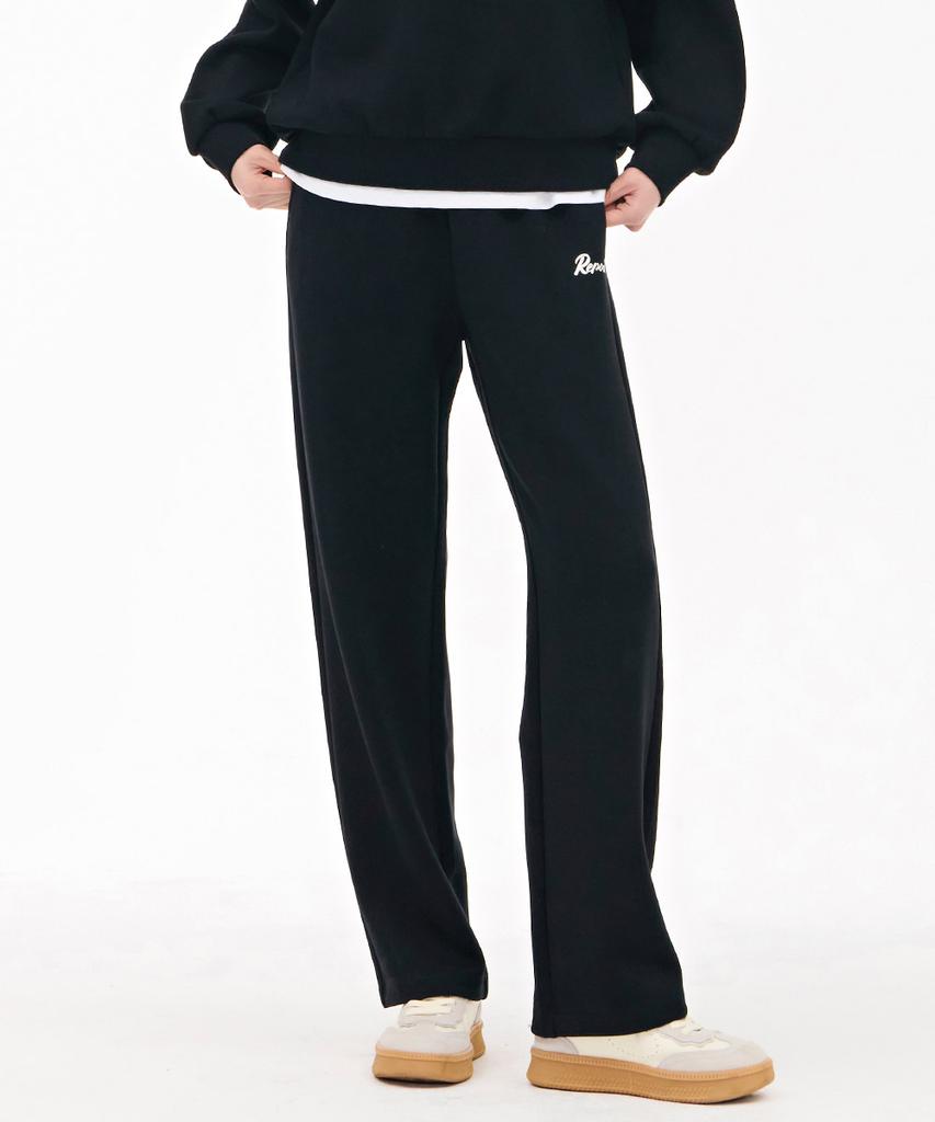 CHASECULT Women'S Straight Warm-Up Pants - Black