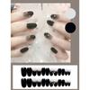 On Nails Artificial Full Cover Nail Tips Short Round/Square Head False Nails Wearable Fake Nails