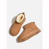 thick-soled non-slip snow boots women's new winter warm bread shoes one pedal piled thickened cotton shoes