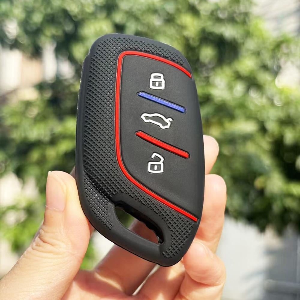 Брелок для MG GT 2026 ZS ZX HS GT MG5 VE MG6 Силиконовый Чехол для брелока автосигнализации Держатель корпуса брелока Брелок