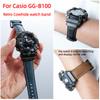 Ретро матовый ремешок для часов из коровьей кожи Для Casio G-SHOCK 5594 GG-B100 GG-B100-1A/1A3/1A9 мужской Натуральная кожаный ремешок для часов Наручный браслет