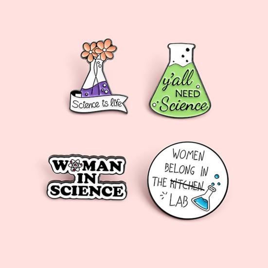 Брошь на булавке с буквами, украшение для стакана, унисекс, милая мультяшная брошь, значок, декор для одежды