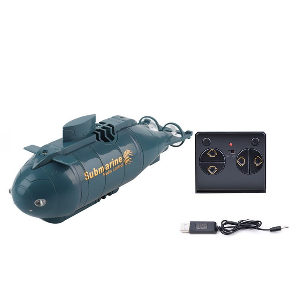 USB Chargeable Remote Control Submarine Plastic Mini Submarine New RC Submarine Toy Kids' Toys