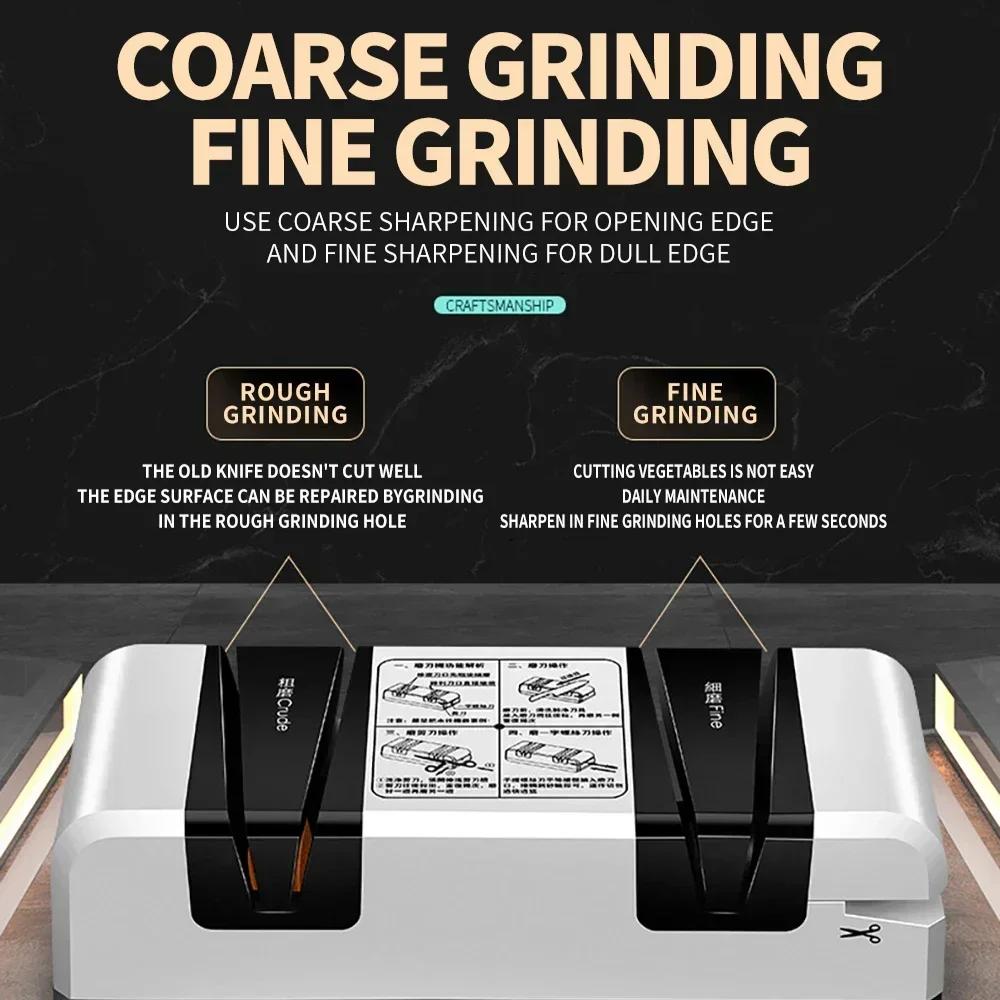 Электрическая точилка для ножей Многофункциональная автоматическая точилка для шлицевых отверток Ножницы Ножи Электрическая быстрая точилка