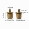 Automotive Battery Accessories Brass Battery Post Adapter Battery Terminals Charging Post Connector Male Thread