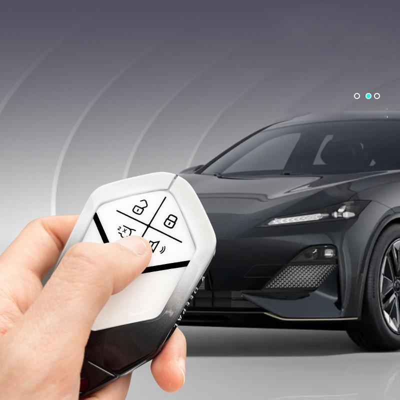 Для Changan Deepal S7 S07 Чехол для ключа автомобиля из цинкового сплава Сумка-чехол для дистанционного ключа Брелок-брелок Защитный чехол Декор