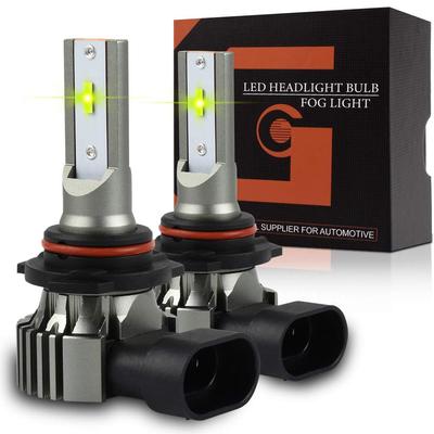 MAZERO HB4 9006 Противотуманная лимонно-желтая лаймово-желтая светодиодная лампа DC Автомобильная противотуманная