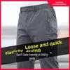 Men's Quick-Dry Casual Sports Pants with Elastic Waist - Versatile for Spring, Autumn, and Winter