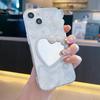 Ins ветер клей бабочка любовь зеркало подходит для Apple 11/13 чехол для мобильного телефона iphone12 прозрачный мелкое отверстие мода