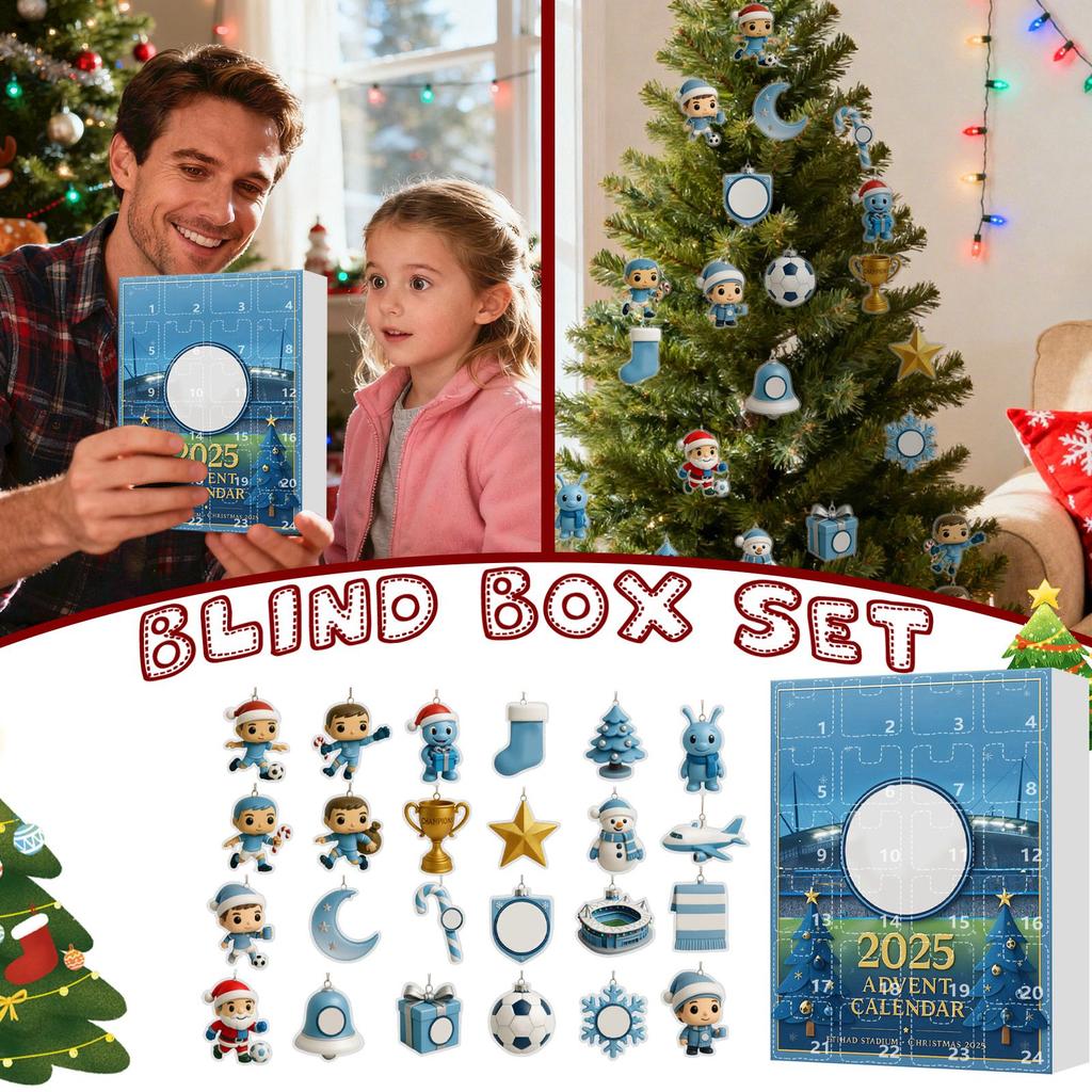 2D Адвент-календарь включает 24 адвент-календаря, календарь обратного отсчета и коллекционные сюрпризы