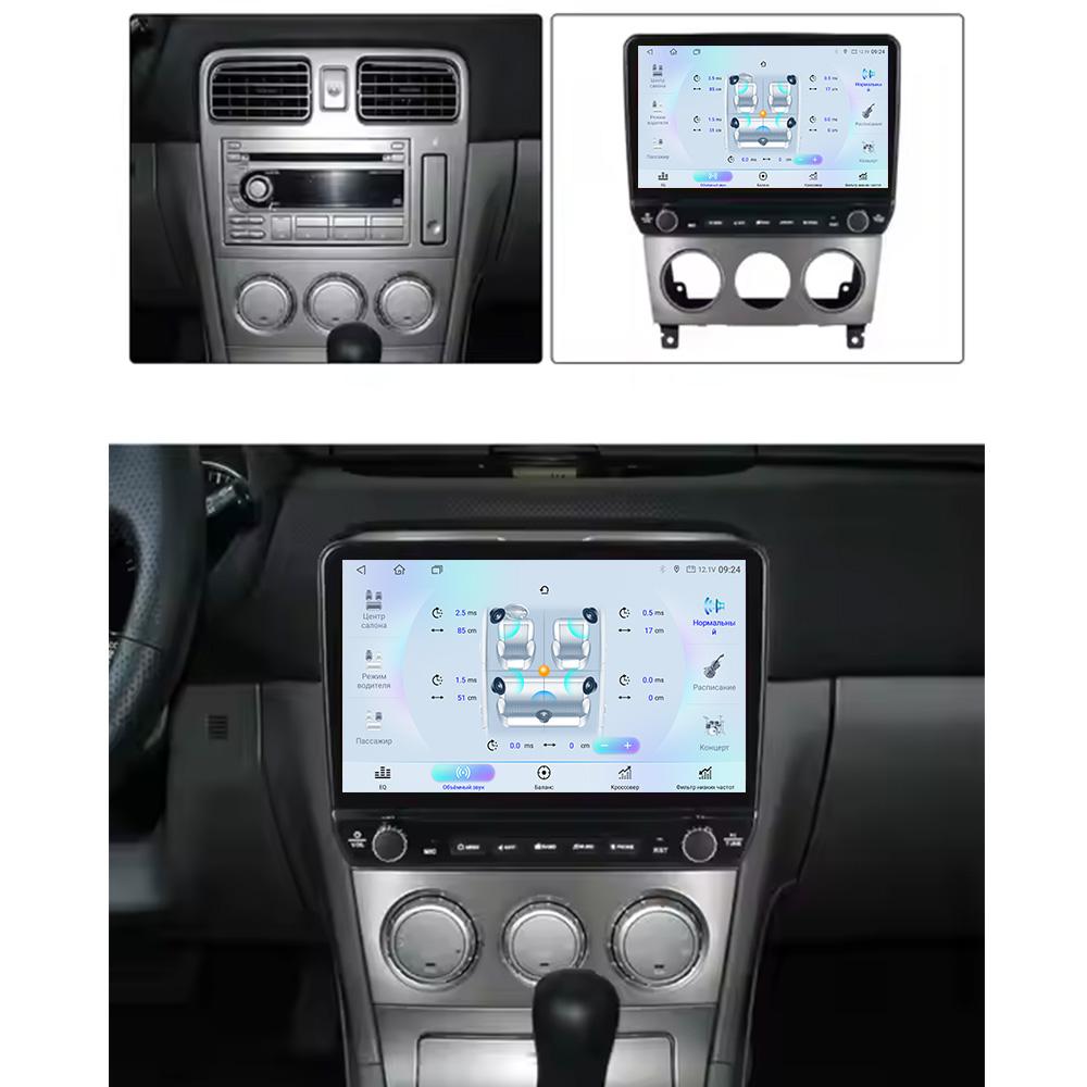 Android для Subaru Forester 2004-2008 Автомобильное радио Carplay Навигация GPS Стерео Авто Экран Bluetooth Мультимедийный Плеер