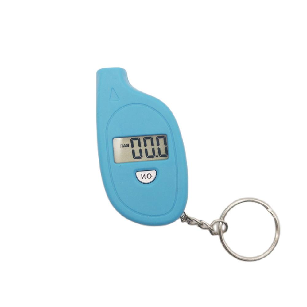 Мини-портативный цифровой автомобильный тестер давления в шинах, мотоциклетный измеритель воздуха в шинах, ЖК-дисплей, инструмент для процессии 3-150 PSI, безопасность