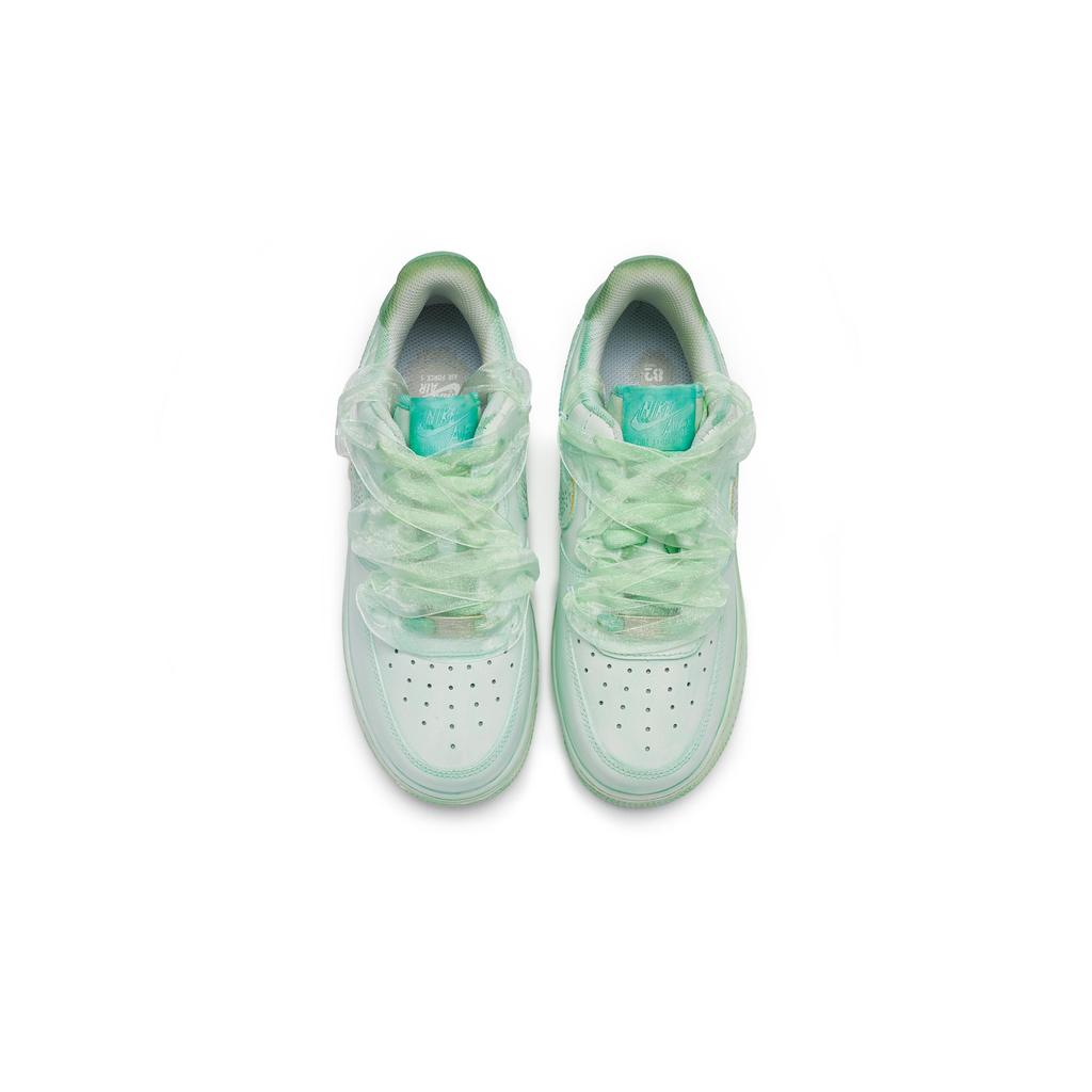 Nike Air Force 1 Low 811 Производство Низкие Скейтбордические Кроссовки GS Прозрачно-Зеленые DH2920-111(Команда80-)
