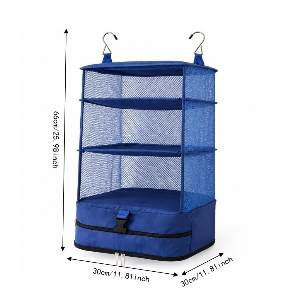 Built-In Shelves Hanging Packing Cubes Durable Luggage Bag Closet Organizer  Clothes Storage