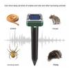 Solar Ultrasonic Mouse Repellent Snake Repellent Plug-In Farm Square Ultrasonic Animal Repellent Snake Repellent