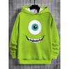 Лето 2025 Принт 3D Корпорация монстров Все сезоны Детская повседневная толстовка Крутой пуловер Топ Одежда унисекс Мальчик Девочка Худи