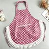 Lace Design CookingApron Stain-proof Work Clothes New Ruffled Trim Apron  Home Use