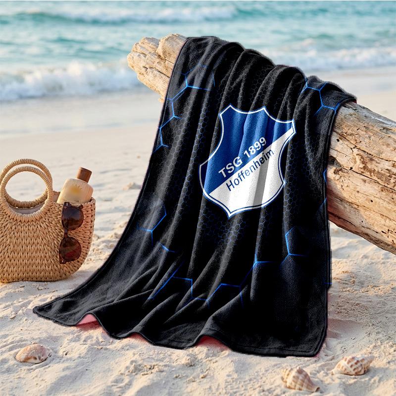 TSG Hoffenheim FC Print Microfiber Beach Towel Quick Dry Absorbent Large Towel For Beach Swimming Travel