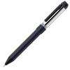 Zebra Sharbo Nu Dark Tone Stainless Steel Black 0.5mm Multi-Function Pen, Series, (SBS35-DA-SBK)