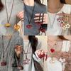 Long Flower Pendant Necklace 2025 New High-end Light Luxury Sweater Chain Cute Niche Versatile Accessories