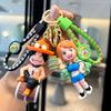 Брелок One Piece Луффи, Милый брелок-фигурка, Подвеска для сумки