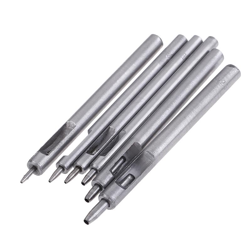Diy Belt Punching Leather Hole Punch Hollow Drilling Tool Craft Leather Puncher