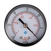 50mm Face Double Scale Pressure Gauge 0~-30nhg 0~-1Bar Vacuum Manometer Mini Dual Scale Dial Gauge Vacuum Pressure Meter