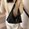 High Retro Fashion Large Capacity Shoulder Armpit Bag Women's New Texture Commuter Tote Bag 2025 Big Bag