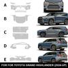 For Toyota Grand Highlander 2024 2025 Anti Scratch Protective Film TPU Body Sticker Paint Protection PPF Transparent