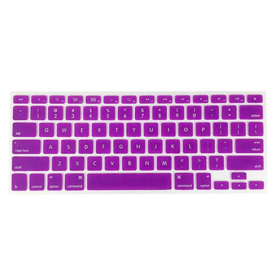 Красочный мягкий силиконовый чехол на клавиатуру для ноутбука Apple Macbook Air Pro, американская версия