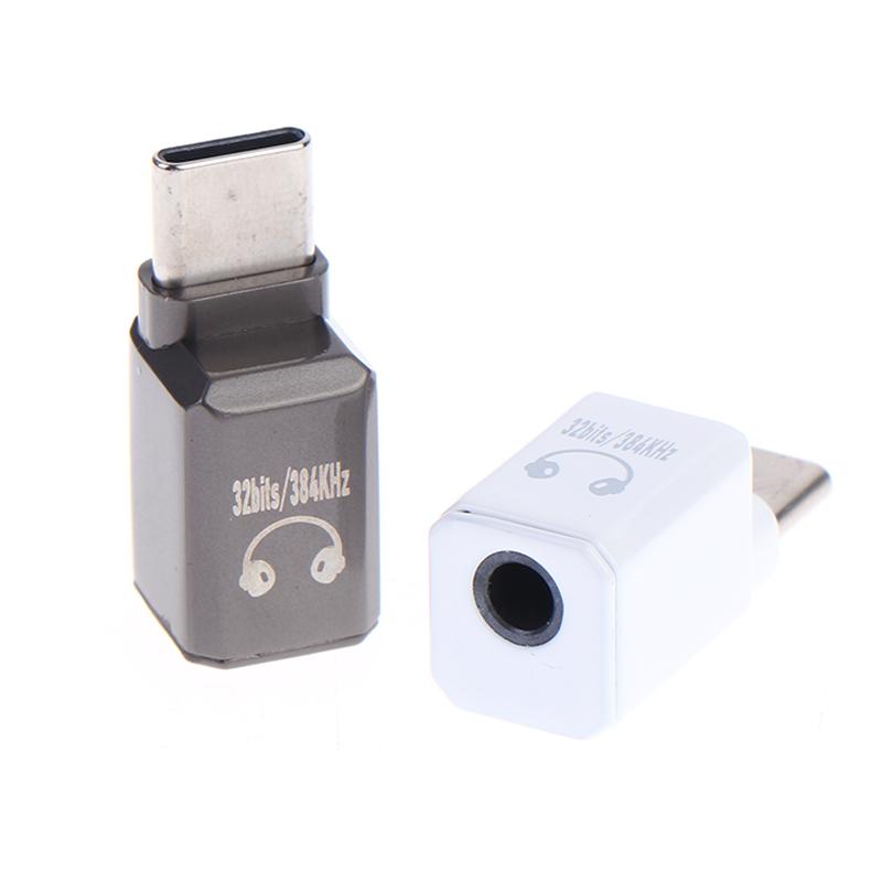 Адаптер USB Type-C на 3,5 мм для наушников 32 бит/384 кГц Превосходное качество звука для смартфонов и планшетов