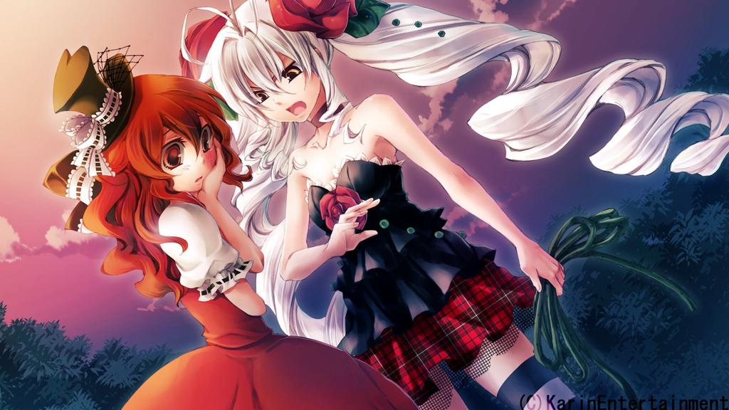 Карин Лучший Абсолютный Лабиринт Гримм Семь Ключей и Дева Рая PSP -