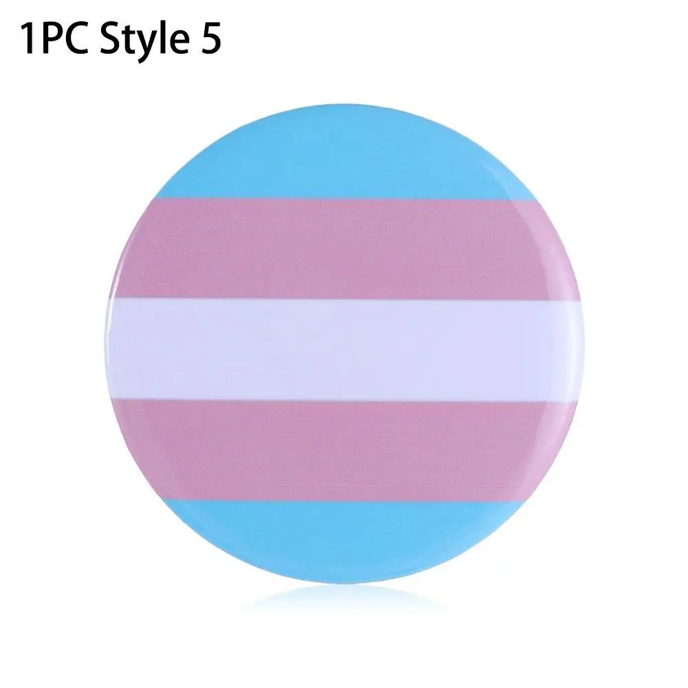 LGBTQ Art Pins Pride Lesbian Gay Rainbow Flag Brooch Pansexual Asexual Bisexual Transgender Symbol Badge Jewelry