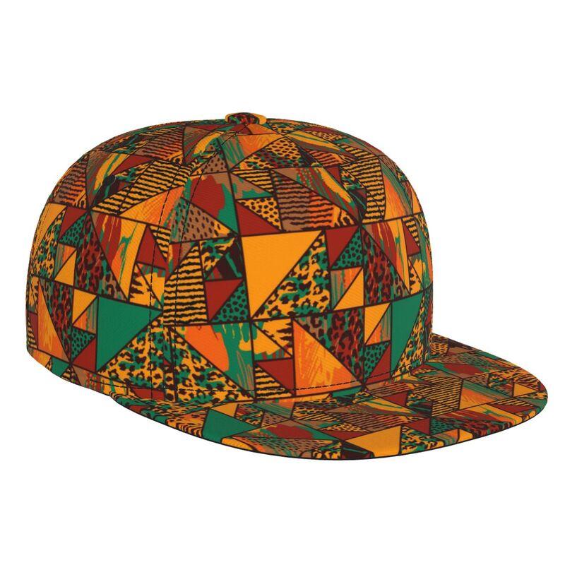Африканская Бейсболка Bogolan Регулируемая Snapback Козырек от Солнца Кепки Унисекс Хип-Хоп Шляпа Африка Этническое Племенное Искусство Кепки с Прямым Козырьком
