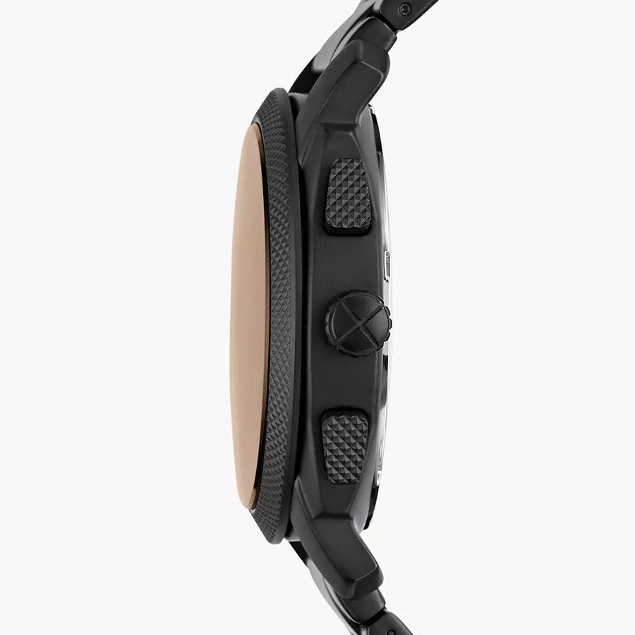 Fossil Мужские кварцевые часы с тремя стрелками - Корпус из нержавеющей стали, Устойчивое к царапинам стекло FS4682