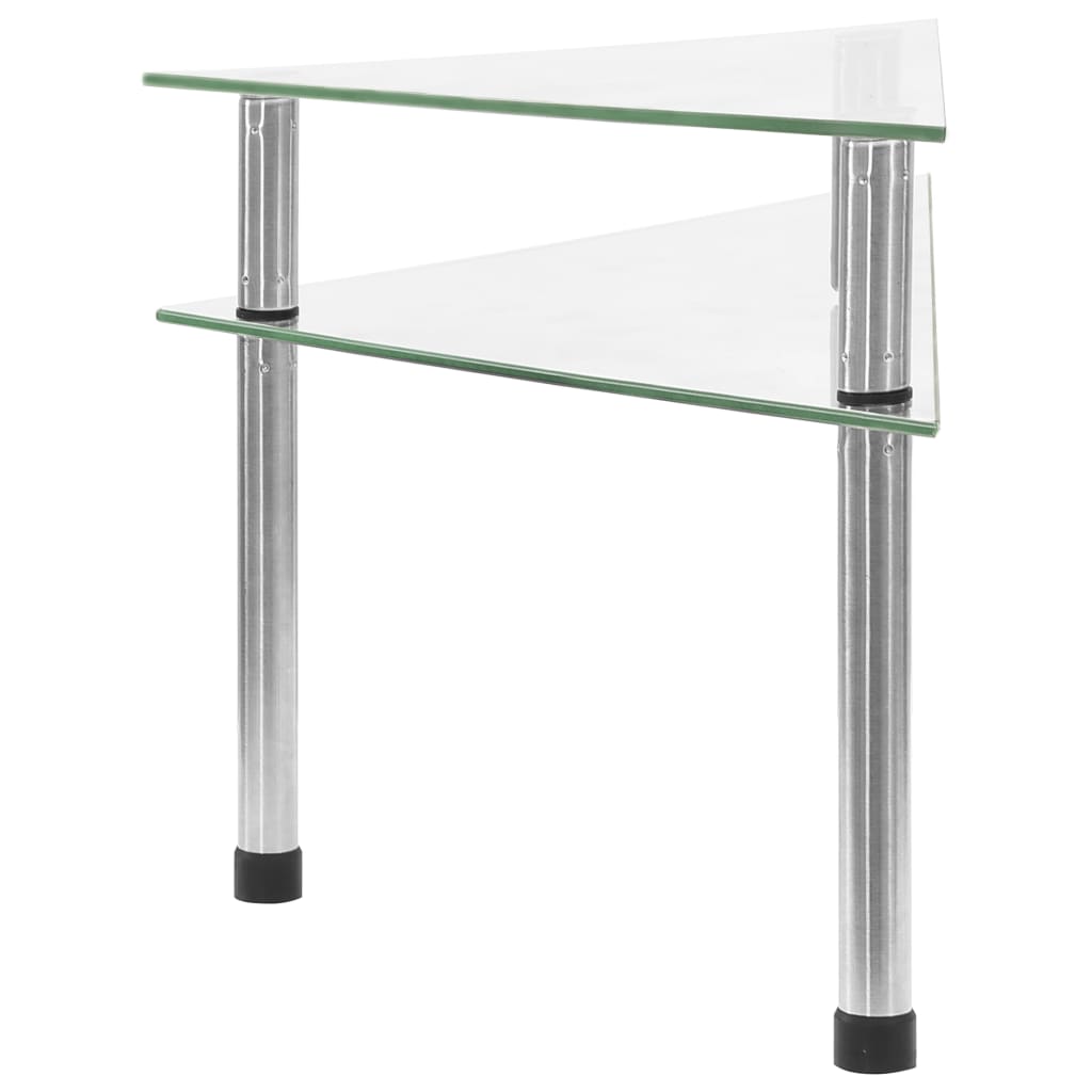 Kitchen Shelf Transparent 49.5 x 35 x 19 cm Tempered Glass