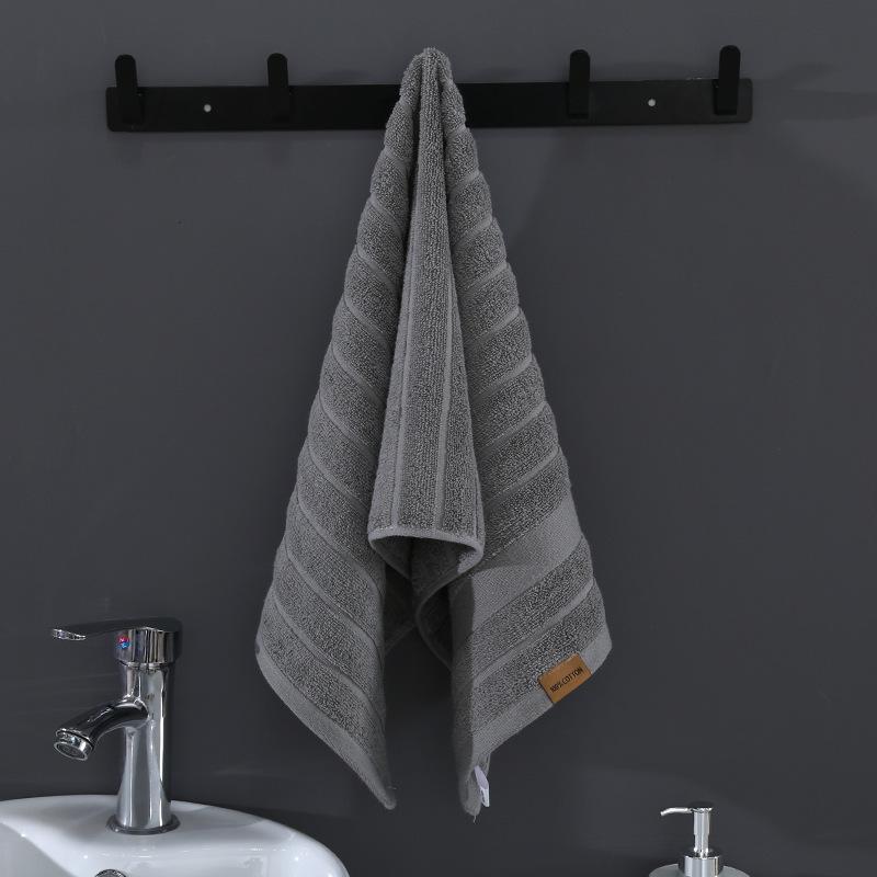 100% Cotton Face Towels Bathroom Fast Drying Absorbent Towel Travel Gym Sports Soft Thickened Beach Towels For Home 35x75 Cm