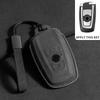 Car Key Case Cover Shell for BMW X1 X3 X5 X6 Series 1 2 5 7 8 F15 F16 E53 E70 E39 F10 F30 G30 G20 G11 G01 G02 G05 Suede Keychain