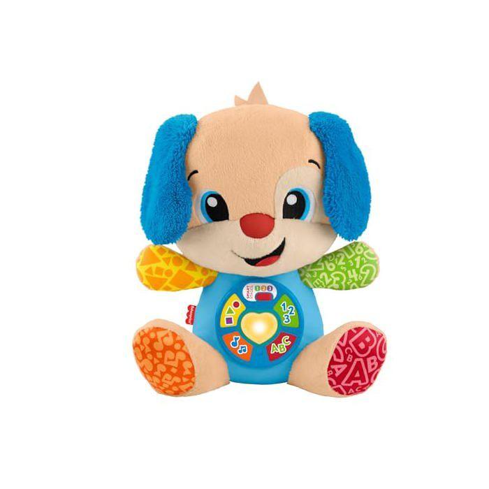 Peluche musicale d'apprentissage - Fisher-Price - Smart Stages - Multilingue - 80 chansons et sons