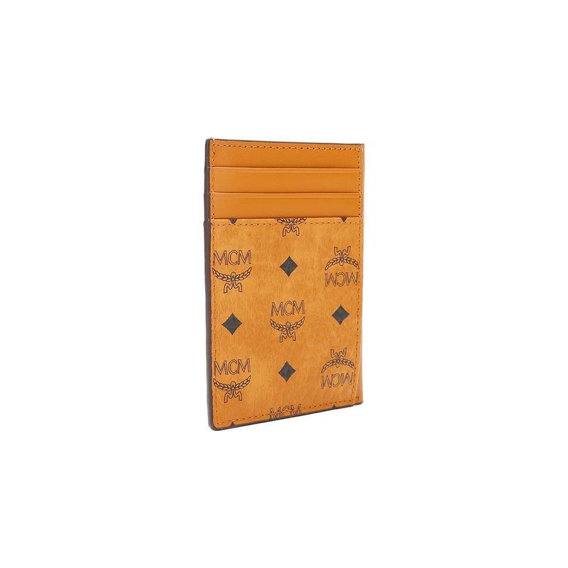 MCM Visetos Original Canvas leisure workplace party card holder MXAAAVI03CO001