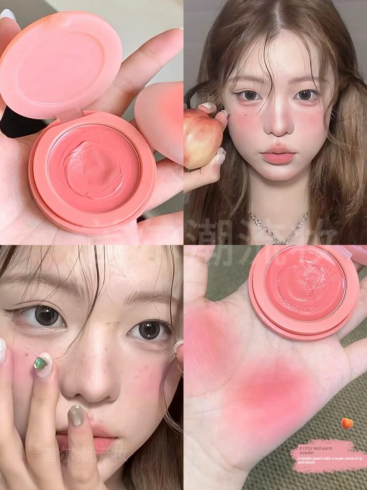 Into You Melting Blush Cream Korean Style Shimmering Color for a Dewy Skin Pure Pink Natural Look for Daily Use Authentic Product