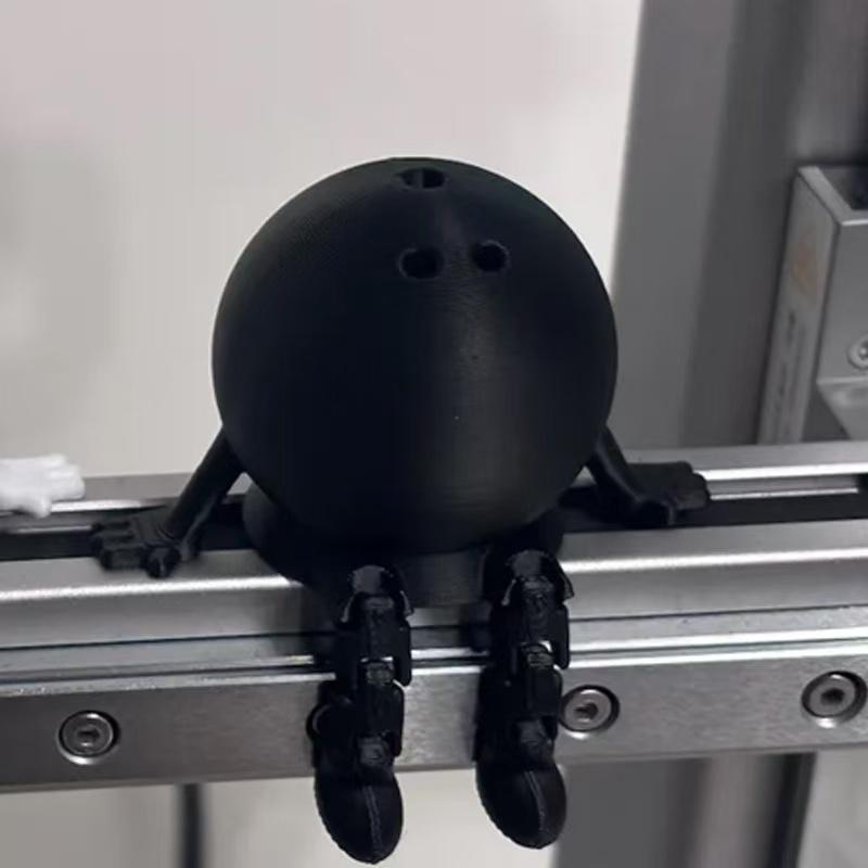 Sports Ball Figurine Collection,Miniatures Ball Sports Set with Articulated Leg, Funny 3D Printed Golf,Basketball,Soccer Desktop Decor,Office Desk