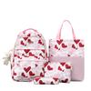 Сезон 2025 Back To School Новый Стиль Набор Школьных Сумок Форма Сердца Нейлон Большая Вместимость Высокое Качество Горячие Трендовые Рюкзаки для Женщин
