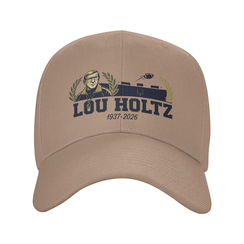Lou Holtz RIP Sun Baseball Cap Summer Unisex Unisex Print Hip Hop Hats High Quality Classic Kpop Rock Snapback Cap