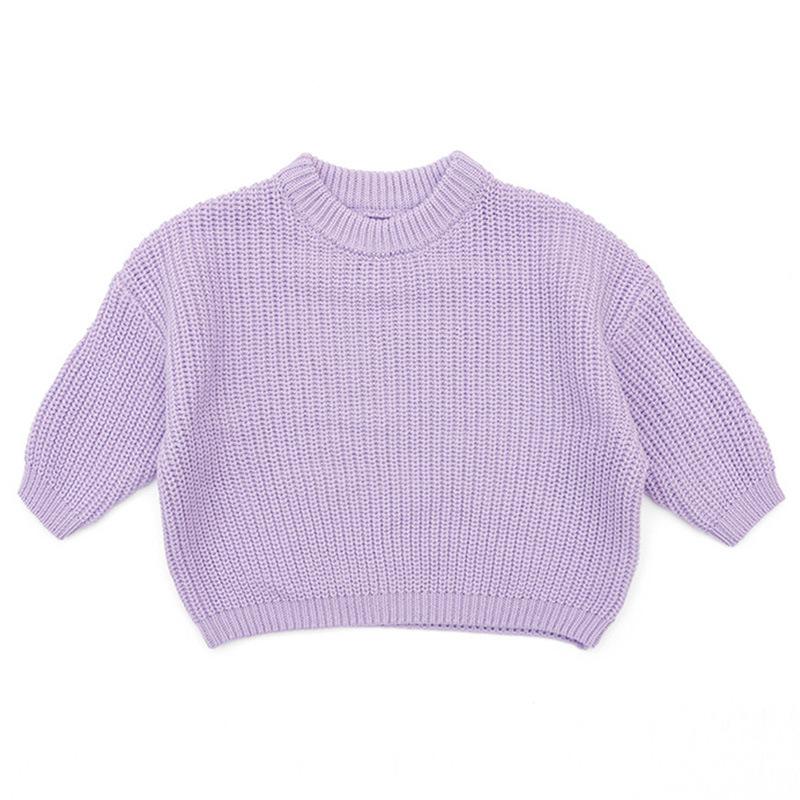 Baby Sweater Autumn/winter Base Long Sleeved Baby Pullover Knitted Sweater